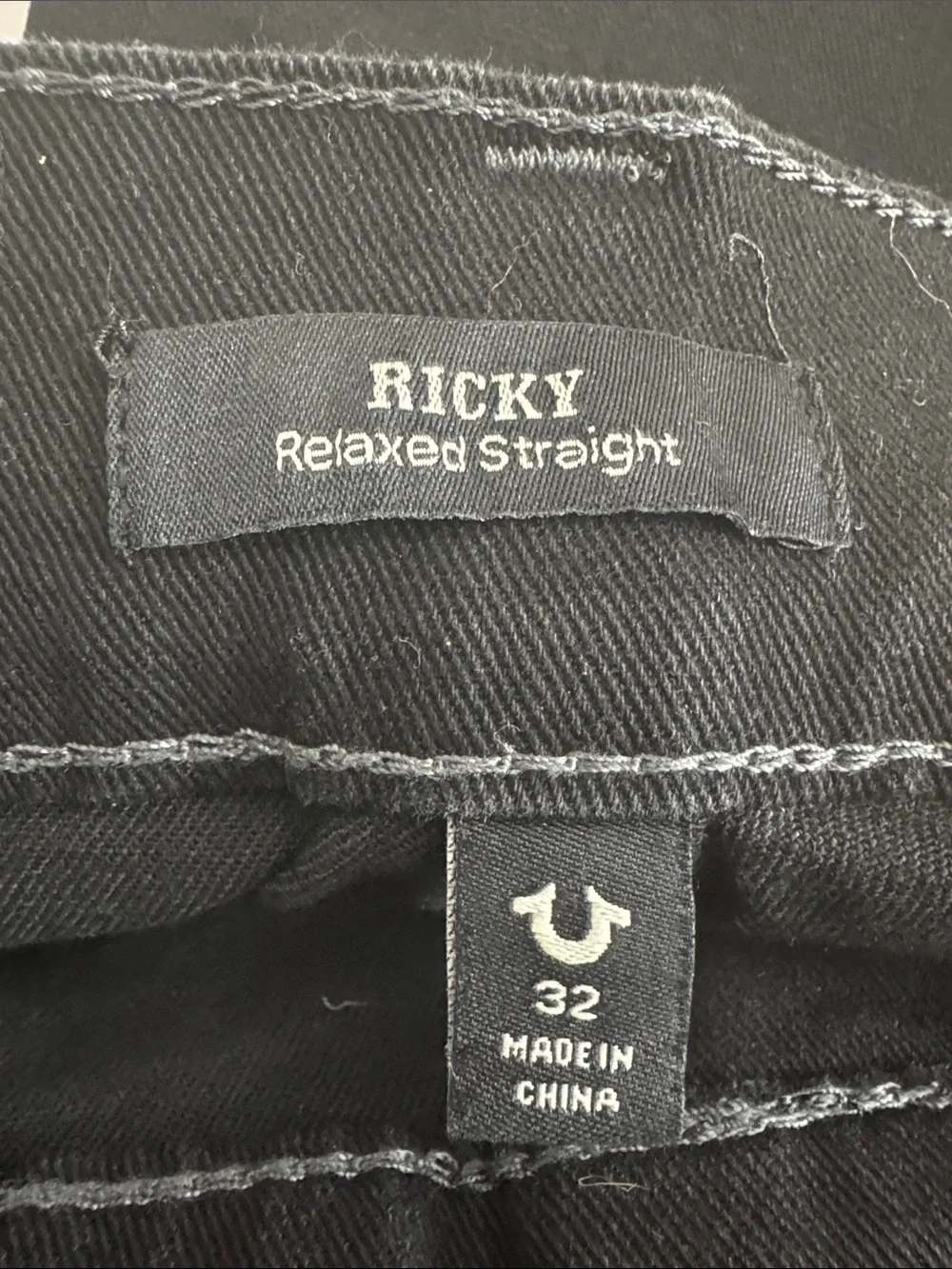 True Religion black flap